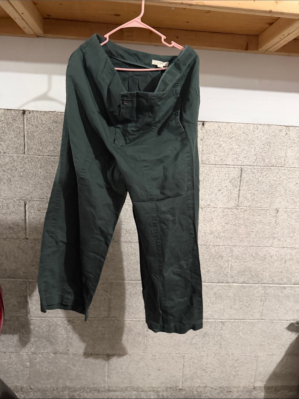 LOFT Men's Forest Green Chinos
